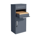 Holmberg Zubehör Haushalt Paket-Briefkasten 50x38x112cm anthrazit