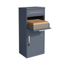 Holmberg Zubehör Haushalt Paket-Briefkasten 50x38x112cm anthrazit