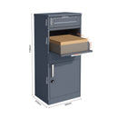 Holmberg Zubehör Haushalt Paket-Briefkasten 50x38x112cm anthrazit