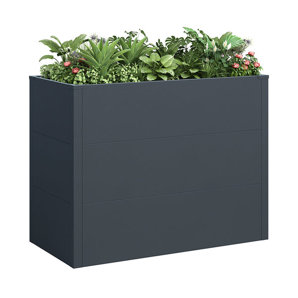 Meubles de jardin Holmberg lit 100x50x77cm anthracite