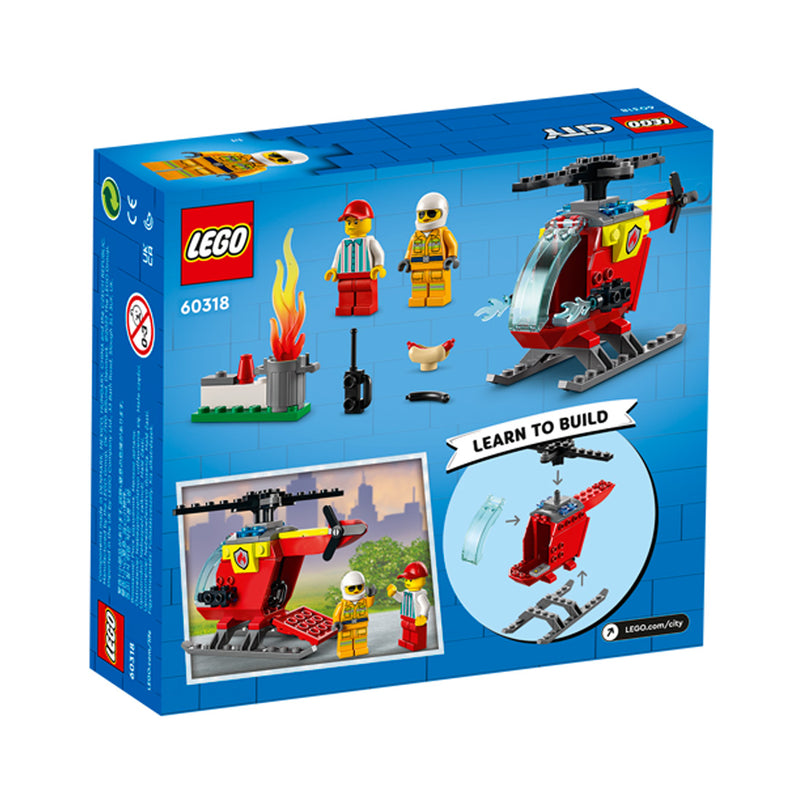 Lego Kinder 60318 Hélicoptères des pompiers