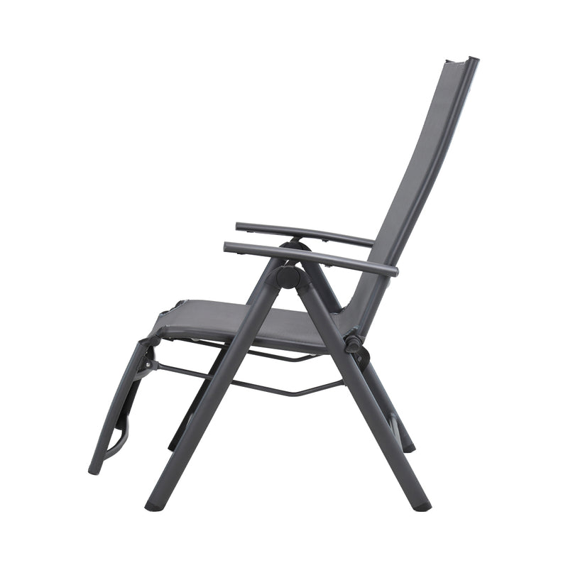 Contini garden furniture relaxing chair anthracite