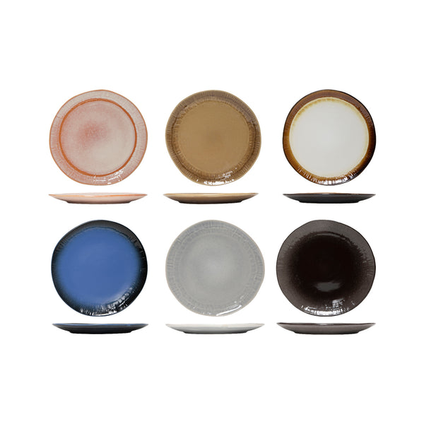 Tavola kitchen need plate Ø27cm Earth 6 pieces assorted