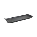 Cucina tavolo ha bisogno di un piatto servito 33x13 cm nero
