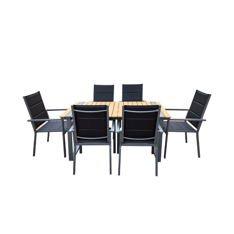 Contini Garden Furniture Tavolo da giardino Bionto 160x90x74cm