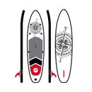 Pure2improve loisir extérieur pur isup 320x76x15cm set rouge