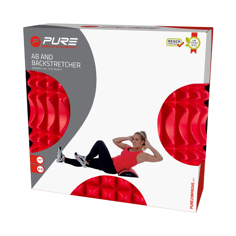 Pure2imProve leisure indoor spine stretcher black/red