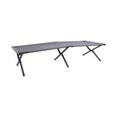 CONTINI Gartenmöbel Campingbett klappbar anthrazit