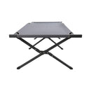 CONTINI Gartenmöbel Campingbett klappbar anthrazit