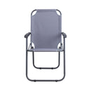 CONTINI Gartenmöbel Strandstuhl anthrazit