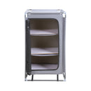 CONTINI Gartenmöbel Campingschrank 56x48x94cm anthrazit