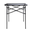 CONTINI Gartenmöbel Campingtisch 70x70x70cm anthrazit