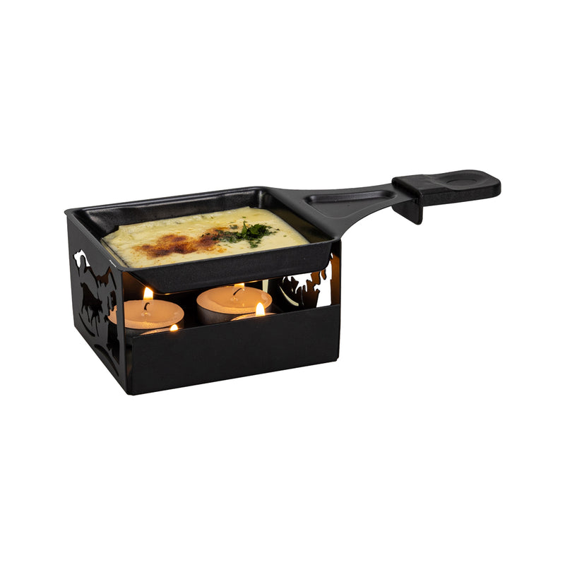 Nouvel Küchenbedarf Mini Raclette & Grill "Panorama" schwarz
