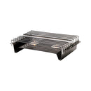 NOUVEL CUISINE BESOIN PLAQUE CHARMER 2-FLAME PLADE / NOIR 33X18.5 X7CM