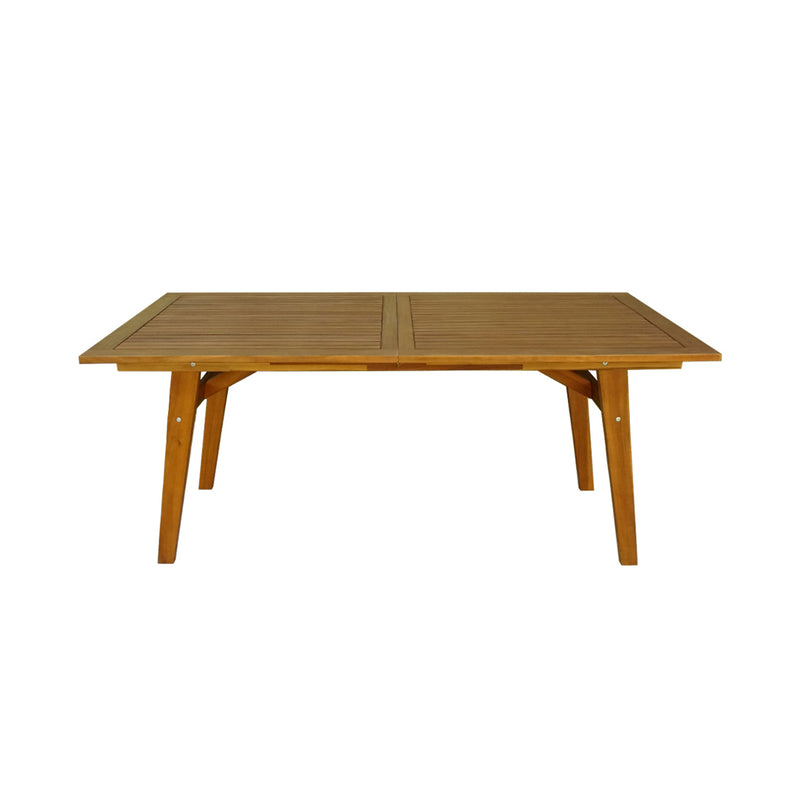 Table jardin de meubles de jardin contini 180/230x100x 74cm Eucalyptus