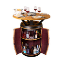 Contini Living Furniture Bar Barrel Silvretta