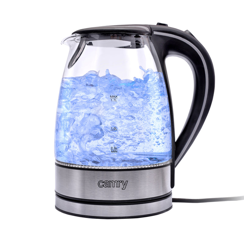 Camry Küchenmaschinen Wasserkocher 1.7L aus Glas