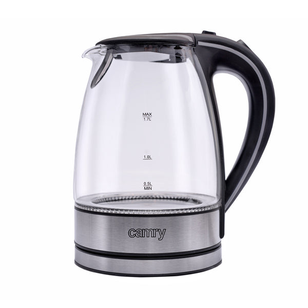 Camry kitchen machines kettle 1.7L made of glass