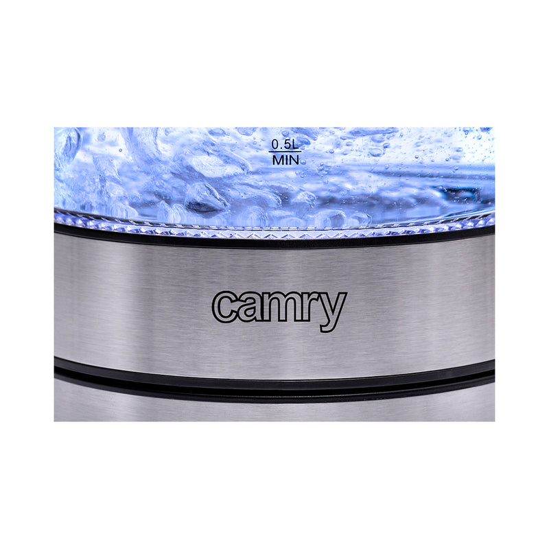 Camry Kitchen Machines Kettle 1.7L in vetro