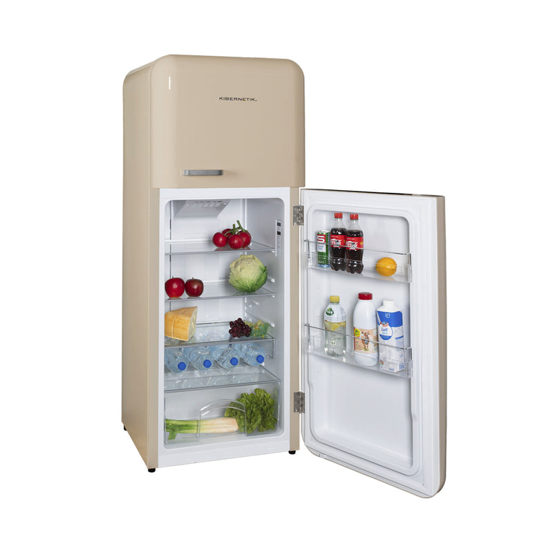 Kibernetics Cool and Freezer Combination KSTK253 retrò beige