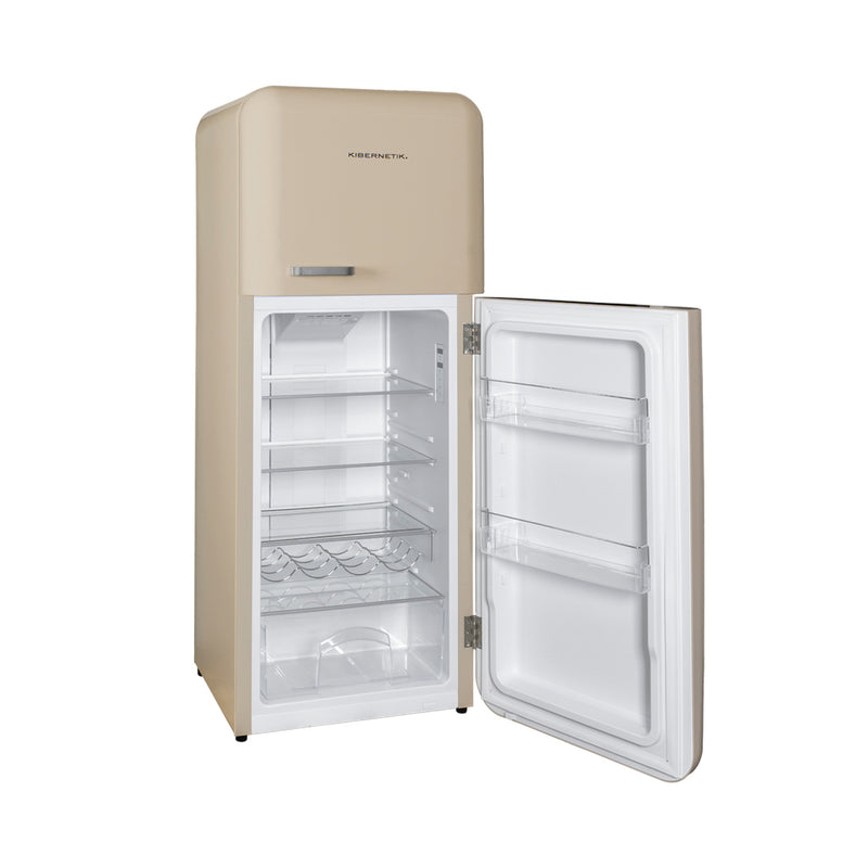 Kibernetics Cool and Freezer Combination KSTK253 retrò beige