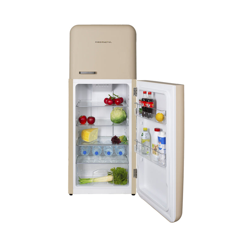 Kibernetics Cool and Freezer Combination KSTK253 retrò beige