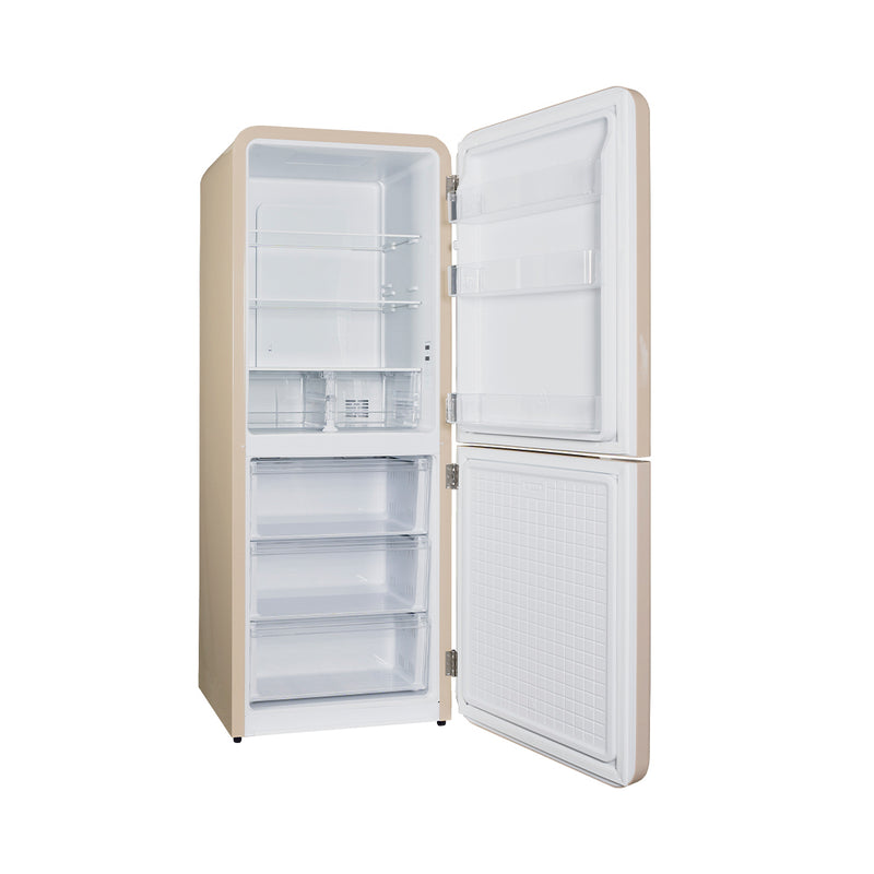 Kibernetics cool and freezer combination KStK401 Retro beige