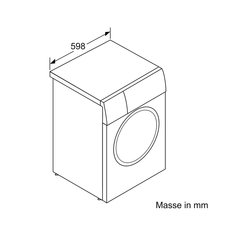 Bosch Washing Tower WGB256A4CH & WQB246D0CH