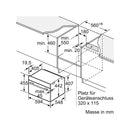 Bosch microwave cmg7241b1 compact combination 230V