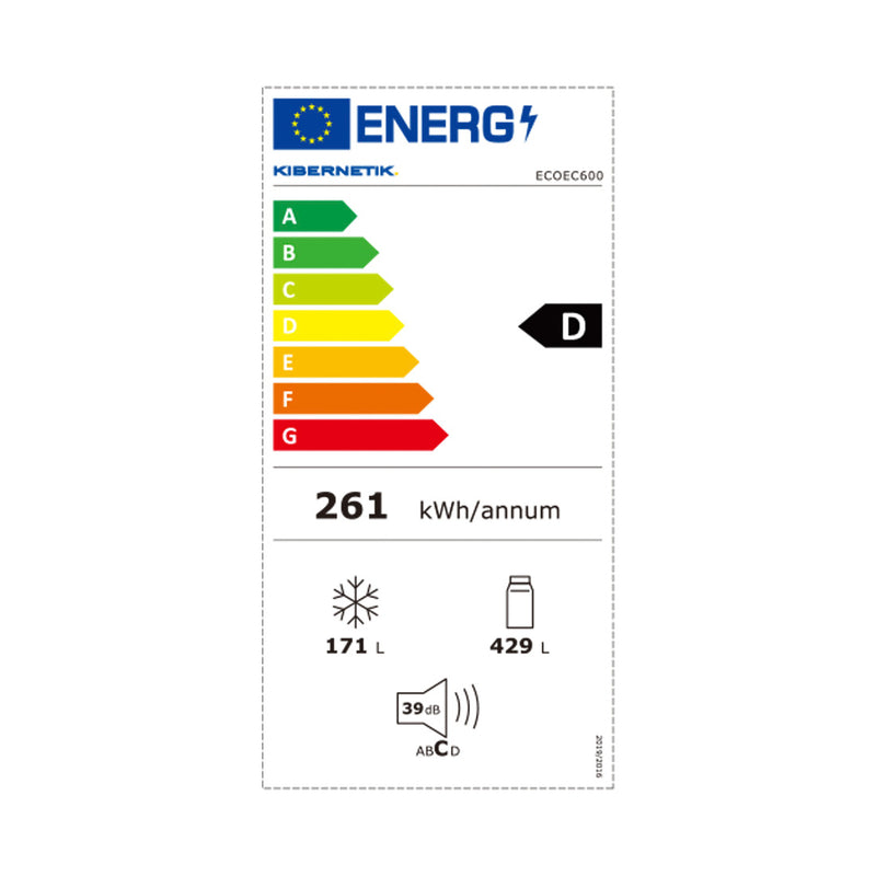 Kibernetics Foodcenter Ecoec600 Multi Door Anthracite