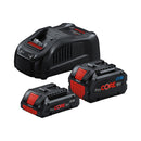 Bosch Professional Baugeräte Bosch Starter-Set ProCore18V 1x 4.0Ah+1x 5.5Ah+GAL 1880CV