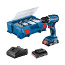 Bosch Professional Baugeräte Bosch GSR 18V-45 Akku-Bohrschrauber-Set
