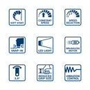 Bosch Professional Baugeräte Bosch GOP 18V-34 Akku Multi Cutter solo