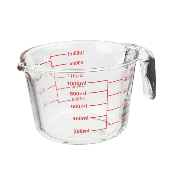 FS-star kitchen requirement measuring cup made of glass 1l