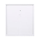 Cabinet d'obturateur à rouleaux de meubles de bureau contini 900x900x450 mm blanc
