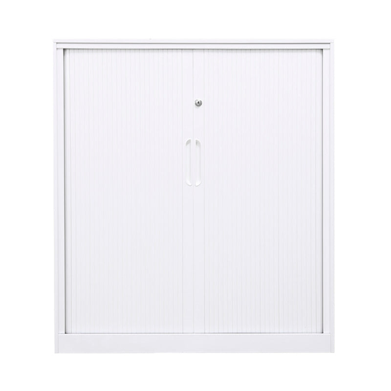 CONTINI Büromöbel Rollladenschrank 900x900x450mm weiss