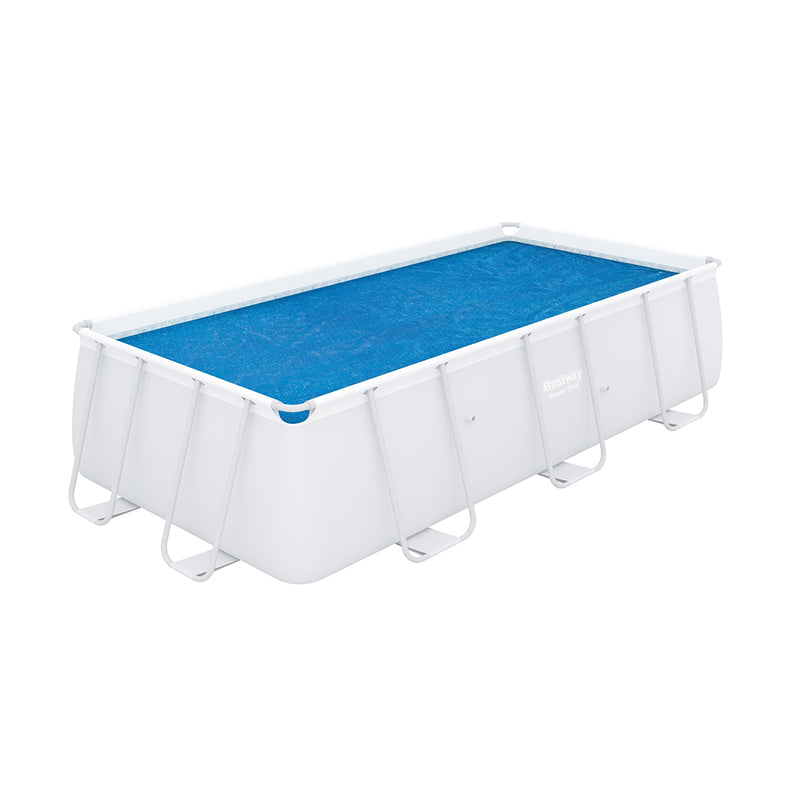 Bestway leisure outdoor rectangular solar pool cover 3.8x1.8m