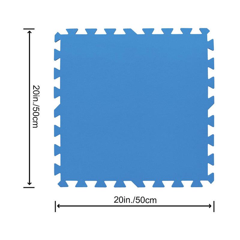 Bestway Leisure Outdoor 50 cm x 50 cm Saver Pavimento 9stk