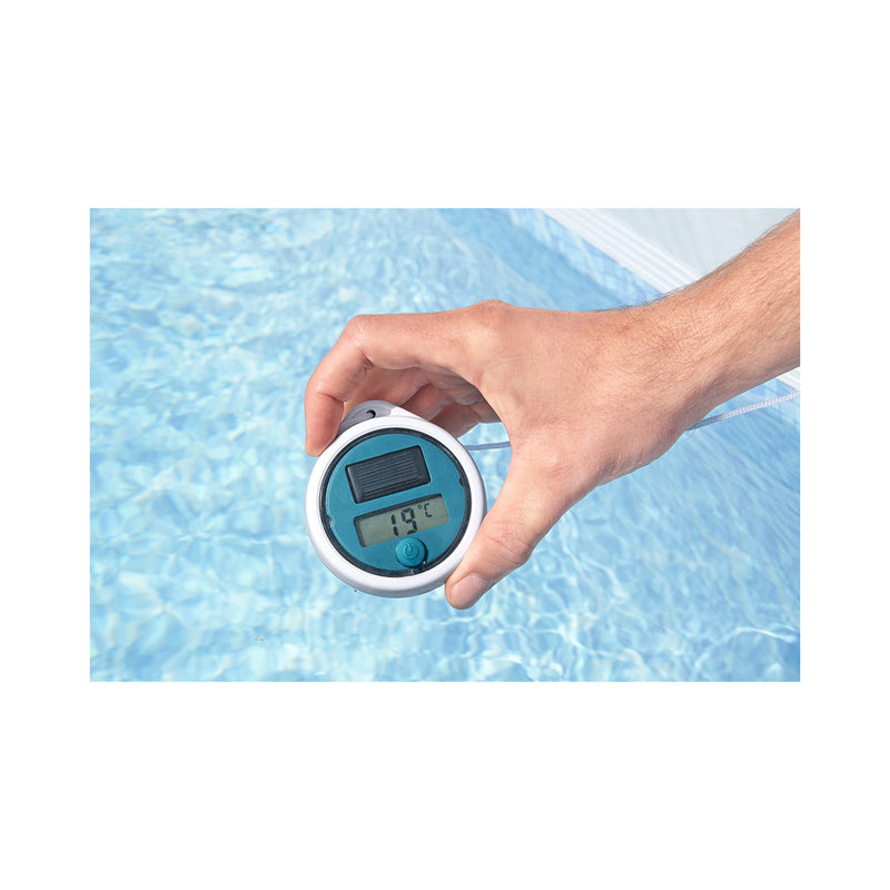 Thermomètre à piscine numérique flottante extérieure de loisirs