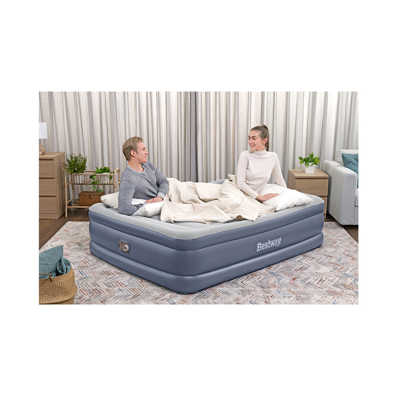 Bestway leisure outdoor twin air mattress with built-in AC pump 1.91cm x 97cm x 46cm