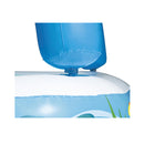 Bestway Freizeit Outdoor Planschbecken Beach Buddy mit Sonnenschutzdach 140 x 140 x 114cm