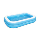 Bestway Freizeit Outdoor Family Pool eckig 262 x 175 x 51cm