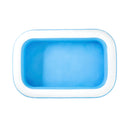 Bestway Freizeit Outdoor Family Pool eckig 262 x 175 x 51cm