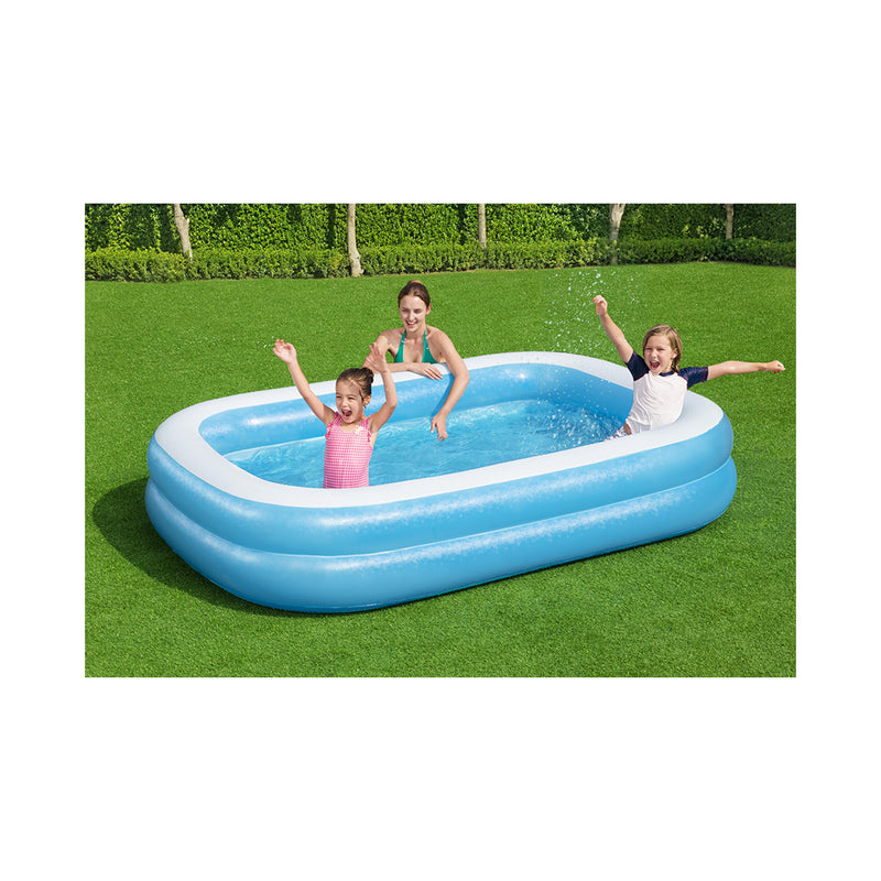 Bestway Freizeit Outdoor Family Pool eckig 262 x 175 x 51cm