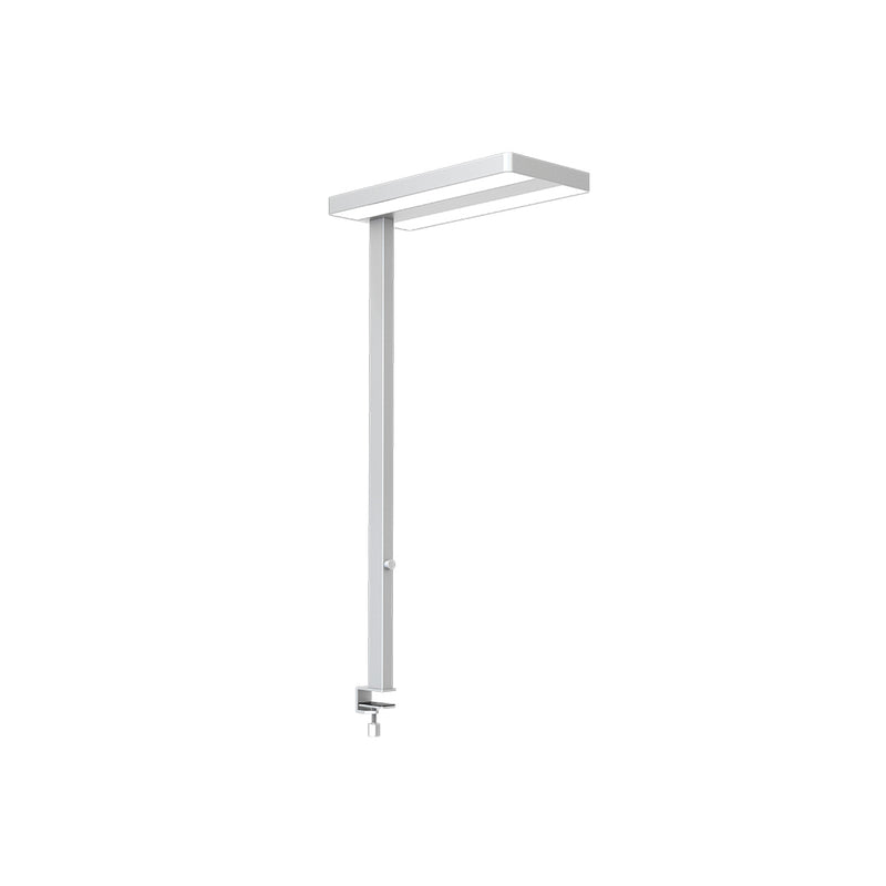 Contini office furniture LED office light with table clamp flare dimmable silver