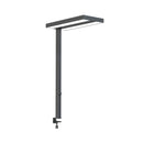 Contini Office Furniture LED Office Light With Table Clamp Flare Dimmable Anthracite