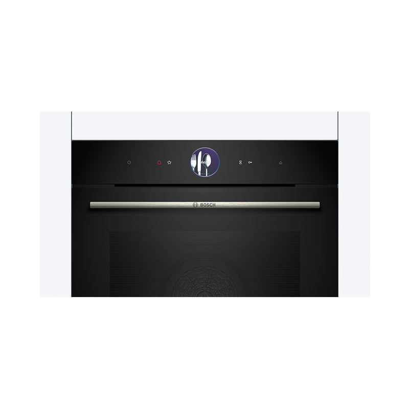 Macchine da cucina Bosch HSG7361B1 Installazione Forno a vapore 60x60cm nero