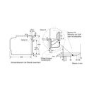 Bosch kitchen machines HSG7361B1 installation steam oven 60x60cm black