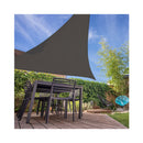 FS-STAR Zubehör Gartengeräte Sonnensegel 3.6x3.6 x 3.6m schwarz