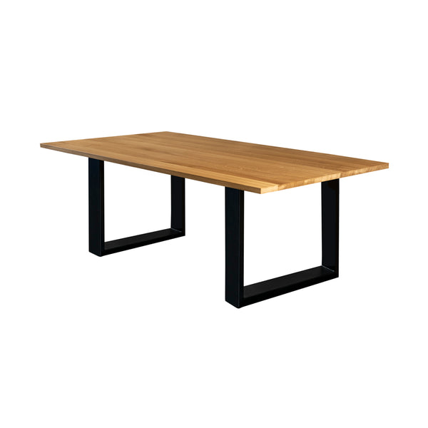 Contini living furniture dining table säntis oak massive 200 x 90 x 75 cm